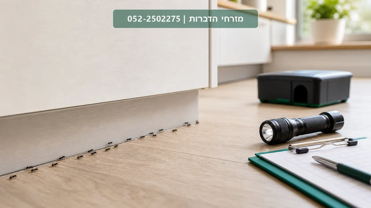 שאלות נפוצות על נמלים בבית – מה באמת פותר את הבעיה