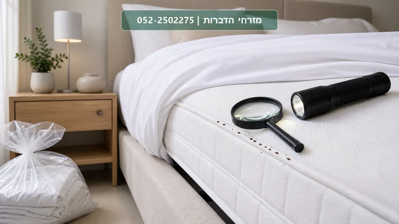 שאלות נפוצות על פשפש מיטה – זיהוי, טיפול ומה לא לעשות