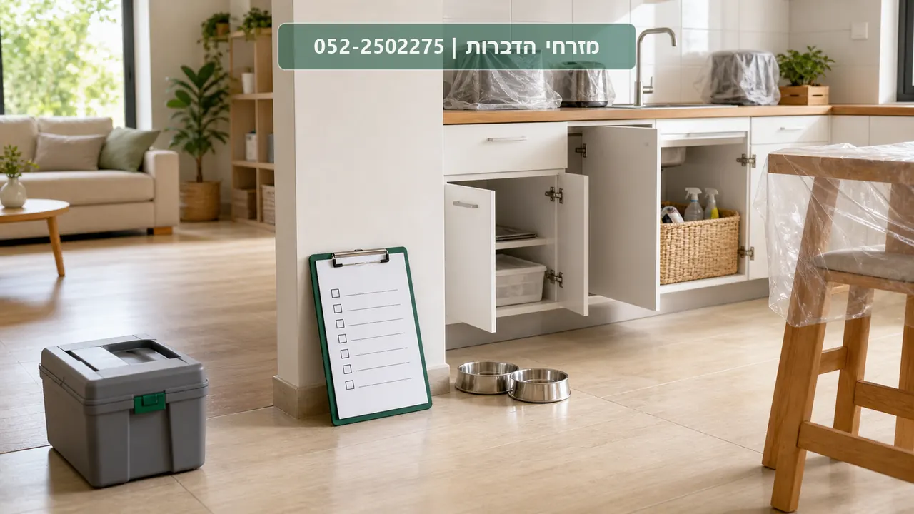 הכנת הבית לקיץ - מניעת מזיקים מראש