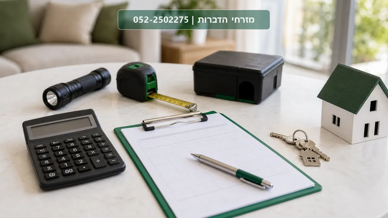 מחירי הדברה וגורמים שמשפיעים על העלות